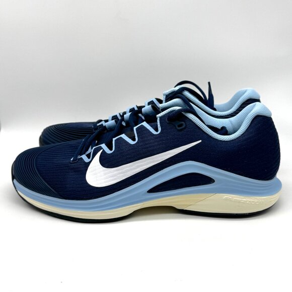 Nike Mens Zoom Vapor 12 Tennis Hard Court Navy Blue Shoes Sz 11 New FV5552-402 - Picture 4 of 12